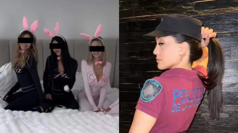 Investigan si detrás de los videos de la policía Nicole hay una red de explotación sexual