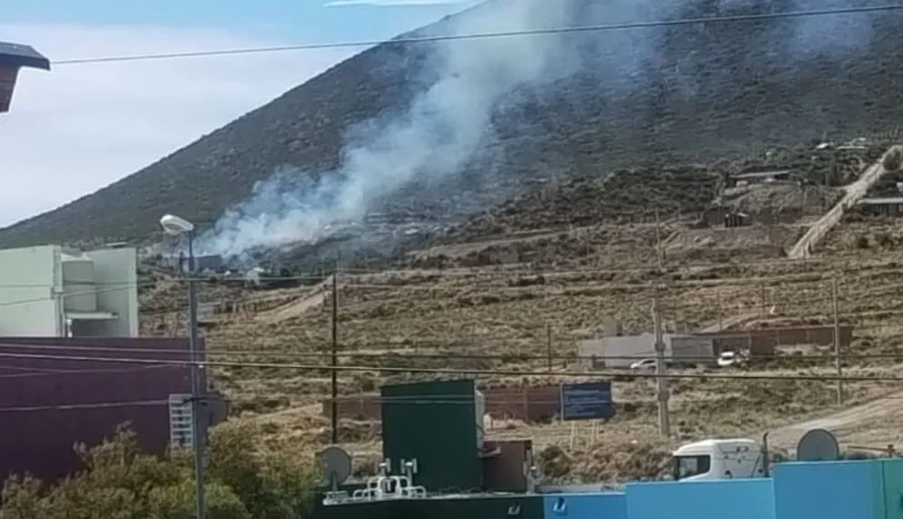Bomberos logró contener un importante incendio de pastizales en Ciudadela