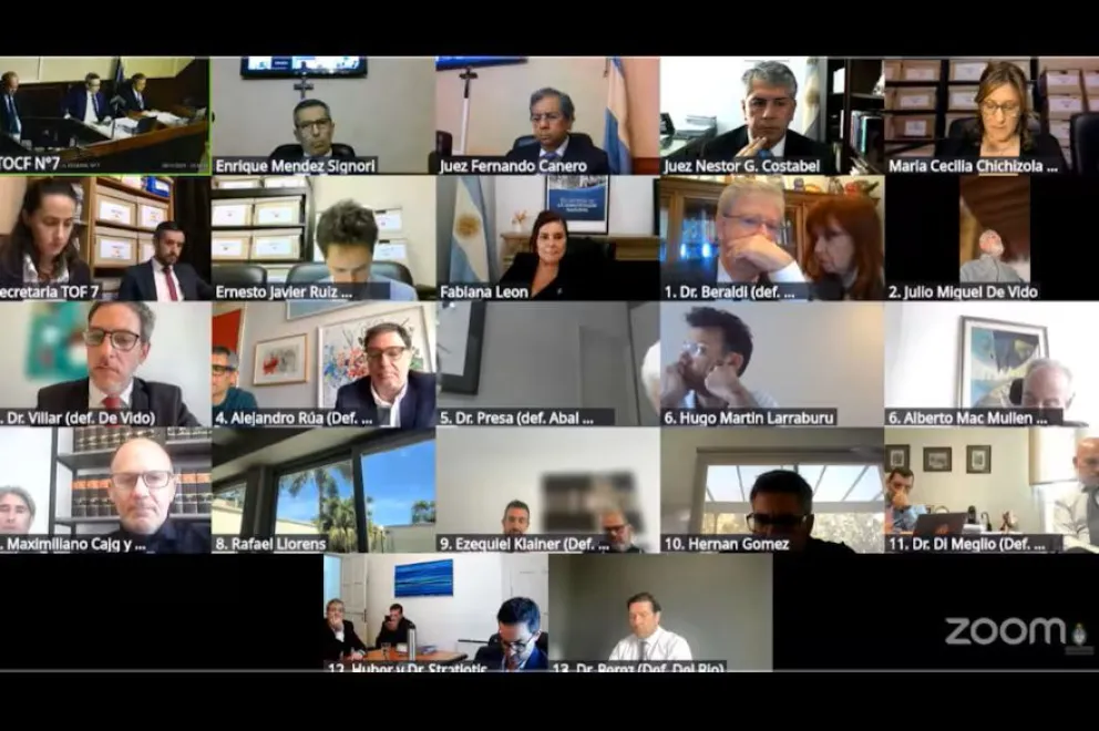 Aceleran el juicio por Cuadernos: exigen audiencias tres veces por semana, presenciales y sin feria judicial