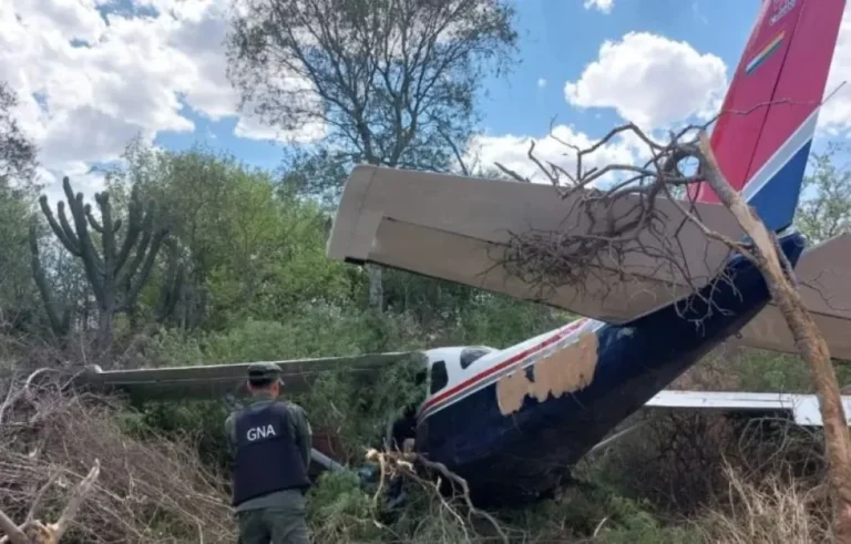 Secuestran 130 kilos de cocaína tras la caída de una avioneta en Salta