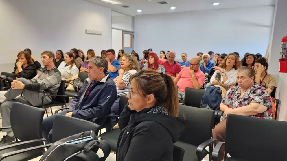 Capacitaron a más de 150 agentes para el Centro Materno Infantil de Trelew