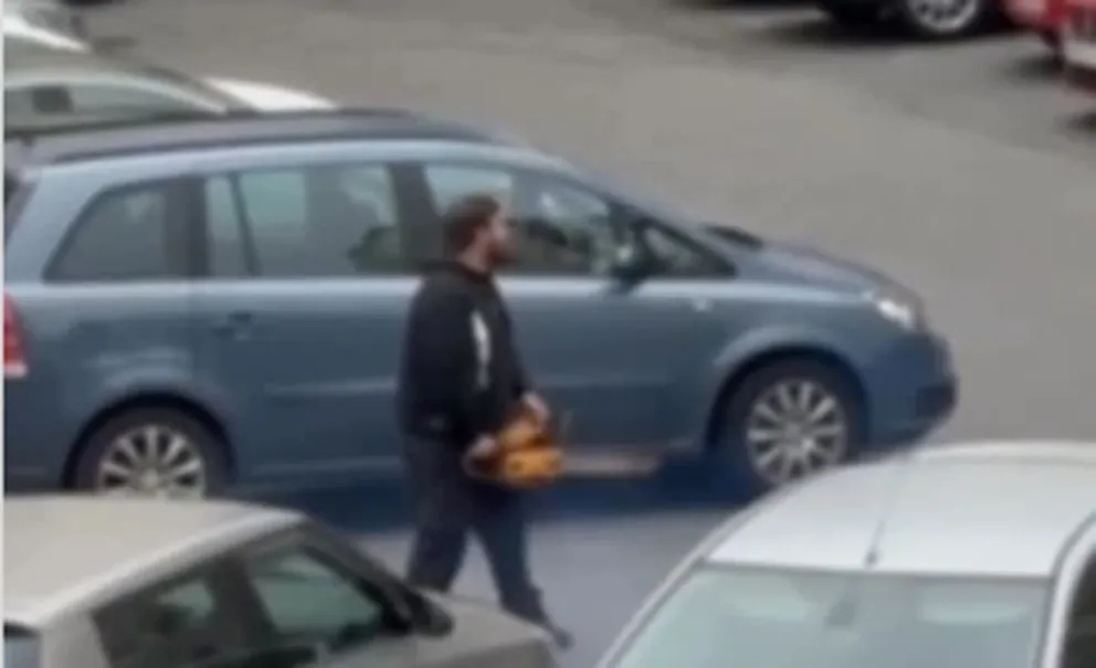 España: una pelea familiar con hoz y motosierra desató un fuerte operativo policial