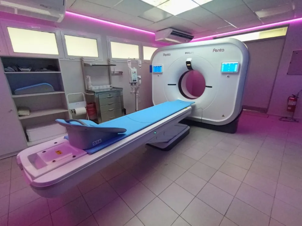 Penta incorporó el único tomógrafo Philips CT 5300 del país