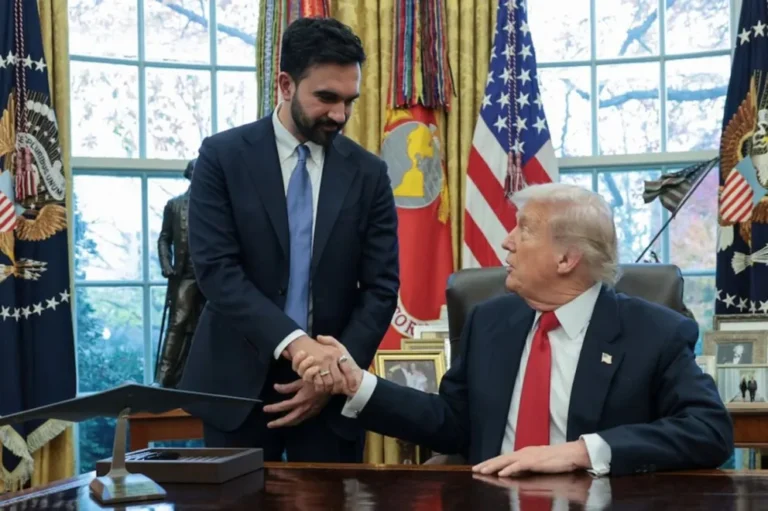 Trump recibió al alcalde electo de Nueva York Zohran Mamdani en la Casa Blanca