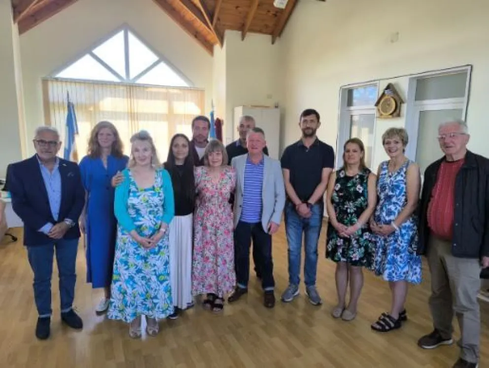 Un grupo de misioneros provenientes de Gales visitaron Trevelin