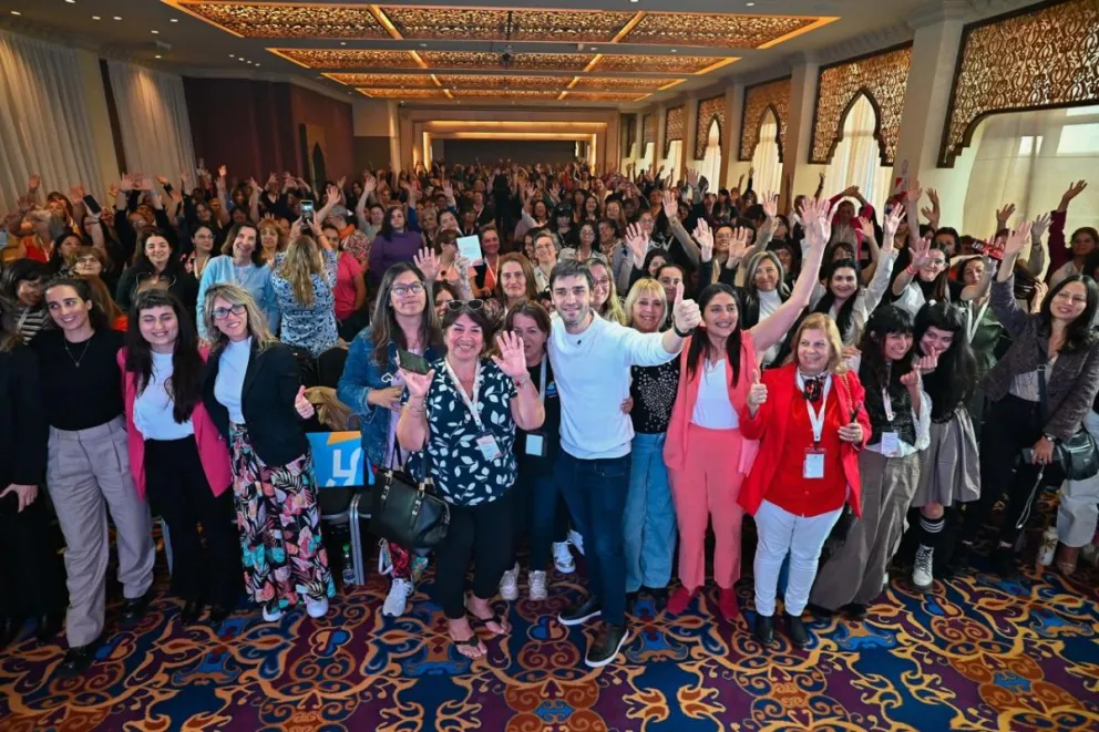 El gobernador acompañó a mujeres emprendedoras en Puerto Madryn