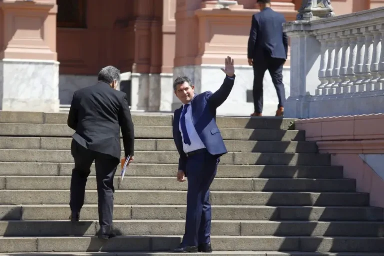 Santilli recibió a Orrego: “El mejor aliado creo que puede tener el Presidente son los gobernadores”