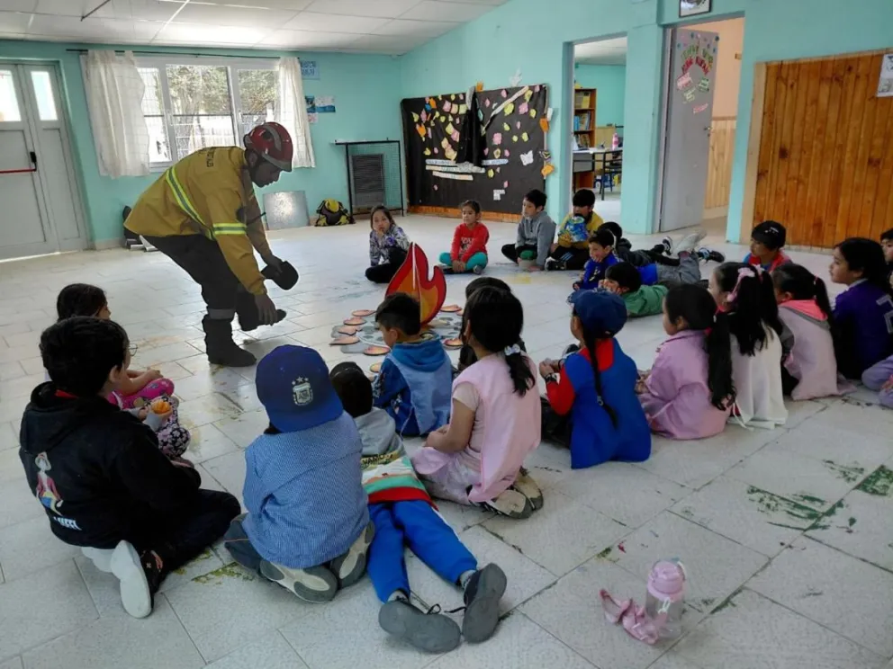 Splif El Bolsón llevó a cabo una campaña de concienciación sobre incendios forestales