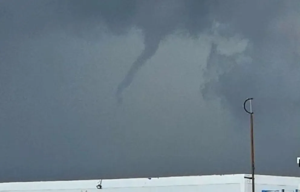 El extraño fenómeno que se vio en el cielo de Neuquén tras las tormentas