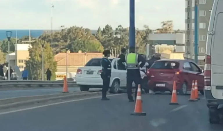 Choque en el ingreso al Centro de Comodoro