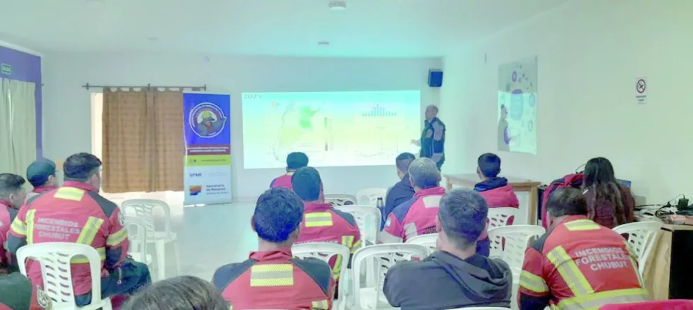 Chubut realizó plenario operativo para repasar acciones de prevención de incendios forestales