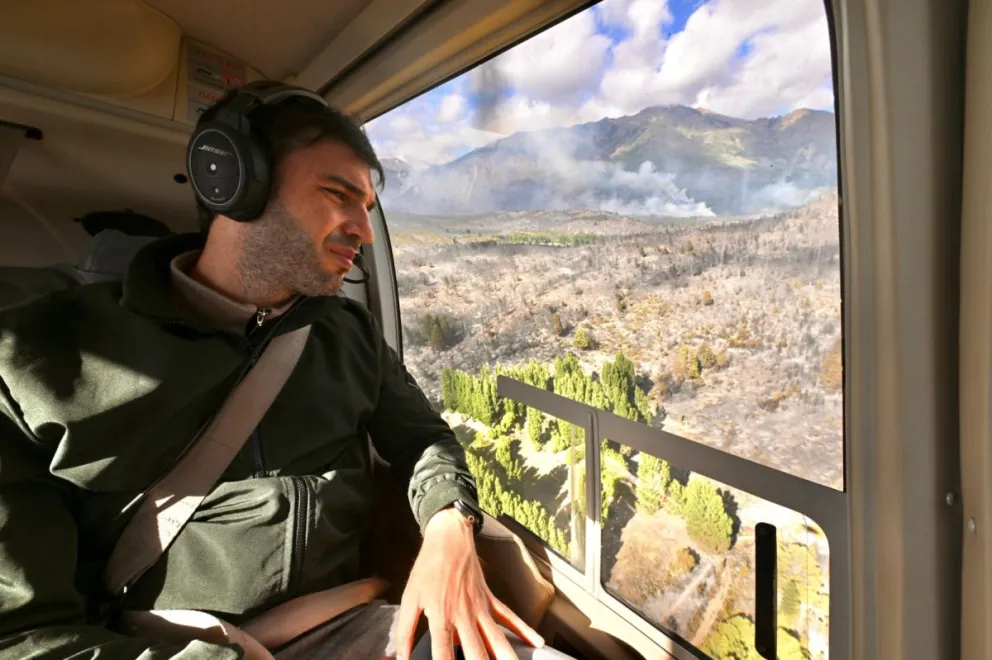 Torres declaró el Estado de Emergencia Ígnea en la cordillera chubutense