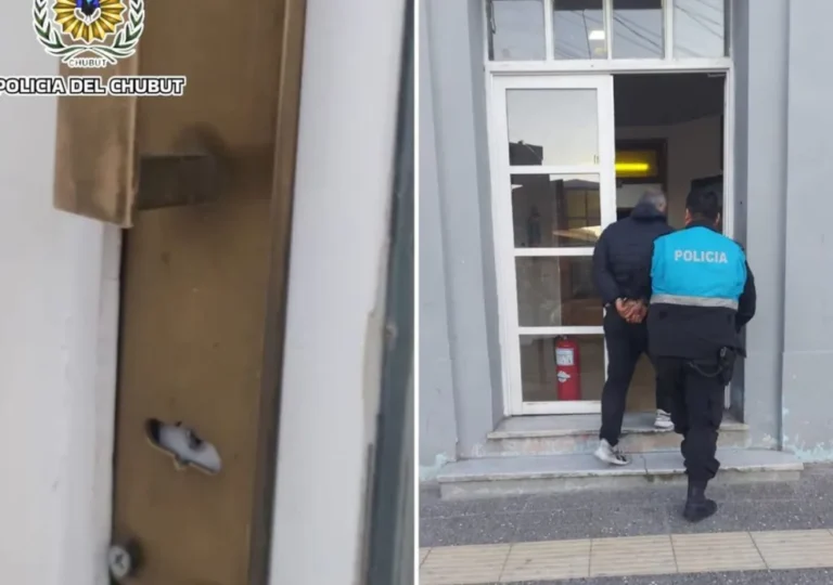 Intentó forzar la cerradura de un local céntrico y terminó detenido
