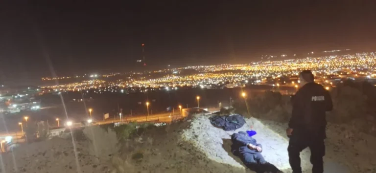 Dañó el cerco de una empresa de gas y se escondió entre arbustos para evitar ser detenido