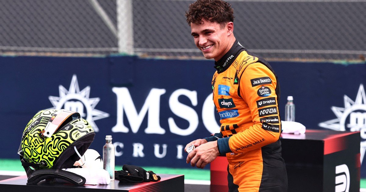 A lo Mario Kart en la Sprint Race y sublime en la clasificación del GP de Brasil: Lando Norris dio en Interlagos un paso más hacia el título en la Fórmula 1