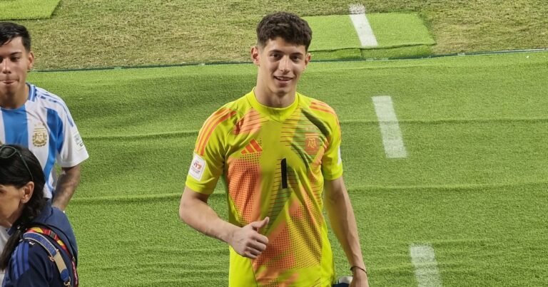 Alber Castelau, el arquero del Real Madrid que salvó a la Sub 17 Argentina con una atajada a lo Dibu Martínez: "Nuestro objetivo es ser campeones del mundo"