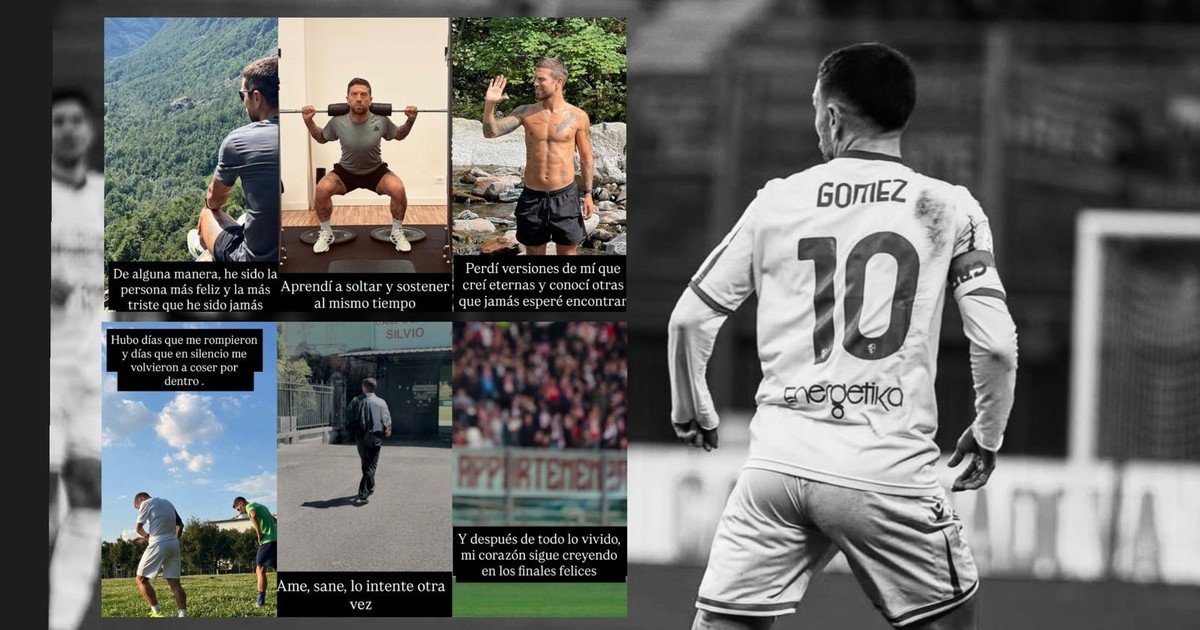 El Papu Gómez cerró el año con una dura reflexión tras su regreso al fútbol luego de cumplir una dura sanción por doping