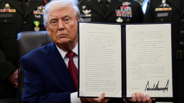 Trump declara al fentanilo como "arma de destrucción masiva" mediante orden ejecutiva