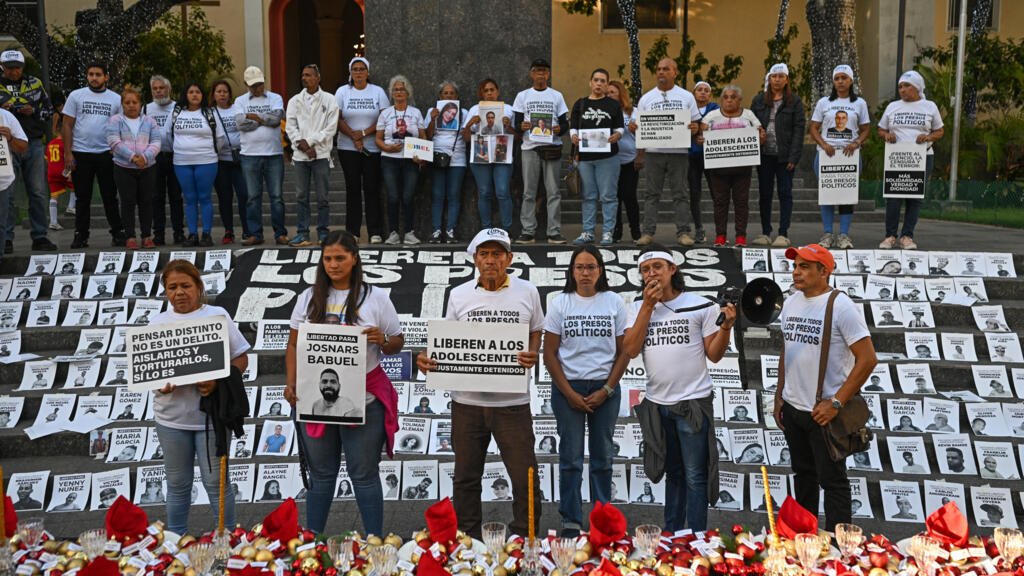 "Navidad sin presos políticos" exigen familiares de unos 900 detenidos en Venezuela