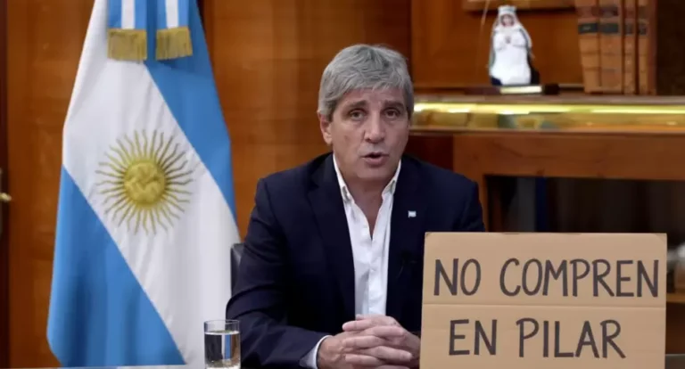 Caputo lanza mapa de tasas municipales y apunta directo al conurbano