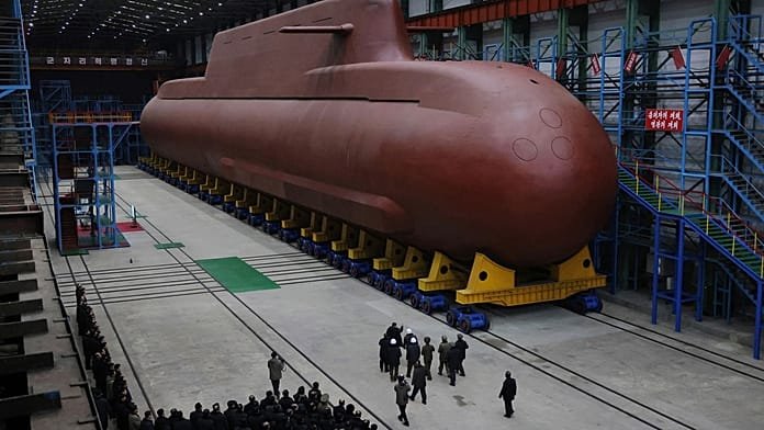 Corea del Norte avanza en la construcción de su primer submarino nuclear