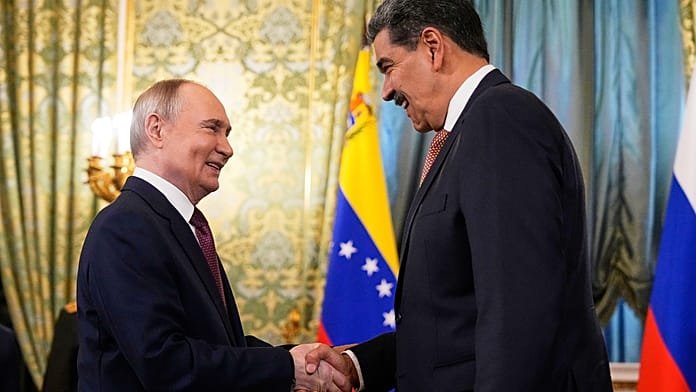 Putin llama a Maduro para expresarle su "apoyo" en medio de las crecientes tensiones con EE.UU.