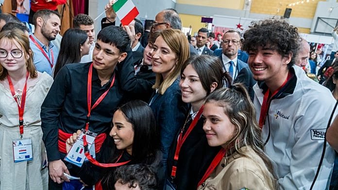 Roberta Metsola asegura en su visita a Chipre que Europa defenderá la seguridad de sus ciudadanos