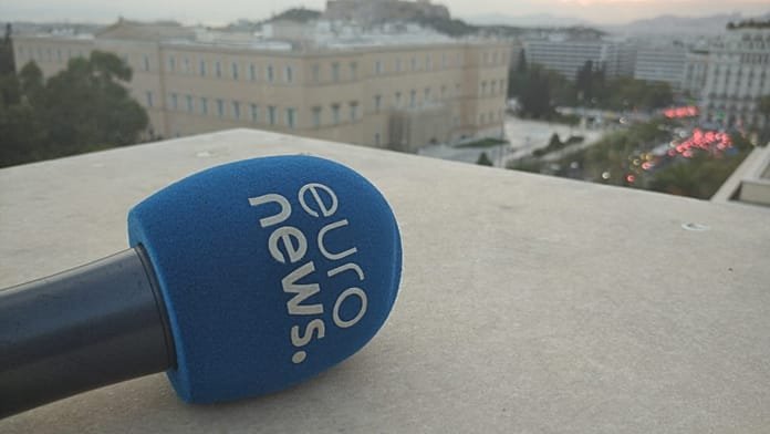 'Euronews' Grecia cumple 13 años desde su primera emisión