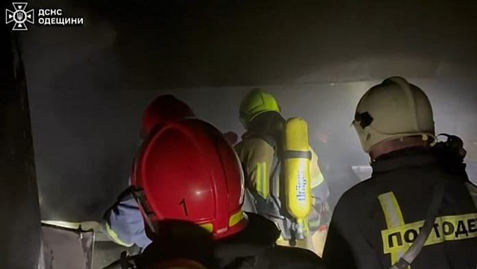 Nuevo ataque ruso con drones contra el puerto y las infraestructuras energéticas de Odesa