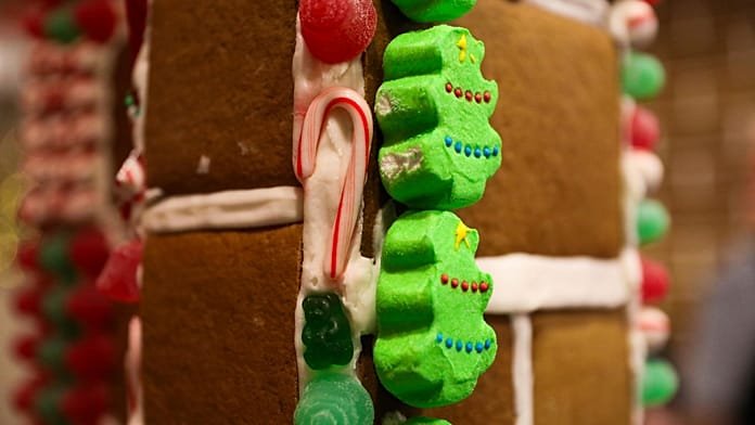 Los 220 edificios del pueblo de Geresdlak, Hungría, replicados en pan de jengibre