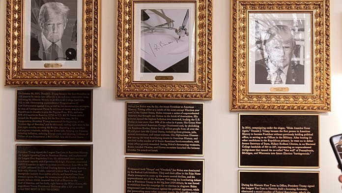 Trump hace un ajuste de cuentas con Biden y Obama en el ala oeste de la Casa Blanca