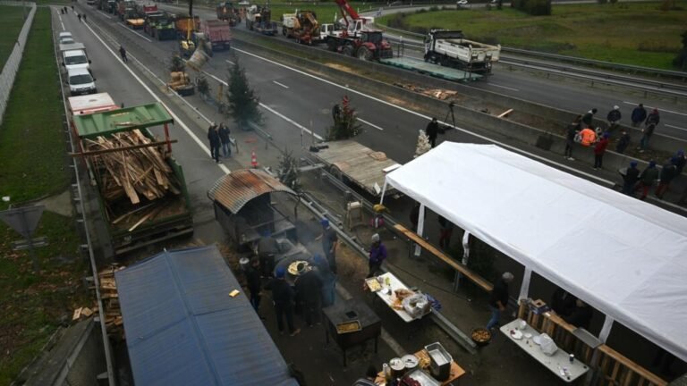 Ira agrícola: en Francia, bloqueos en el suroeste pese a los llamados a una "tregua de Navidad"