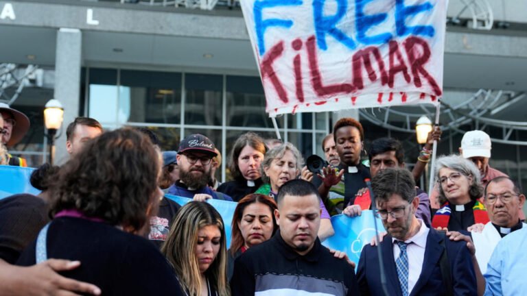 Estados Unidos: jueza ordena la liberación inmediata del salvadoreño Kilmar Ábrego