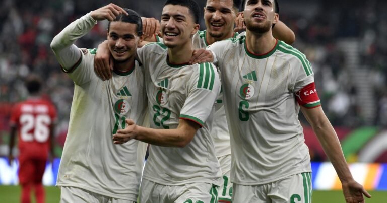 Argelia mete miedo en la Copa Africana de Naciones: le ganó a Guinea Ecuatorial con suplentes y ya conoce a su rival en octavos de final