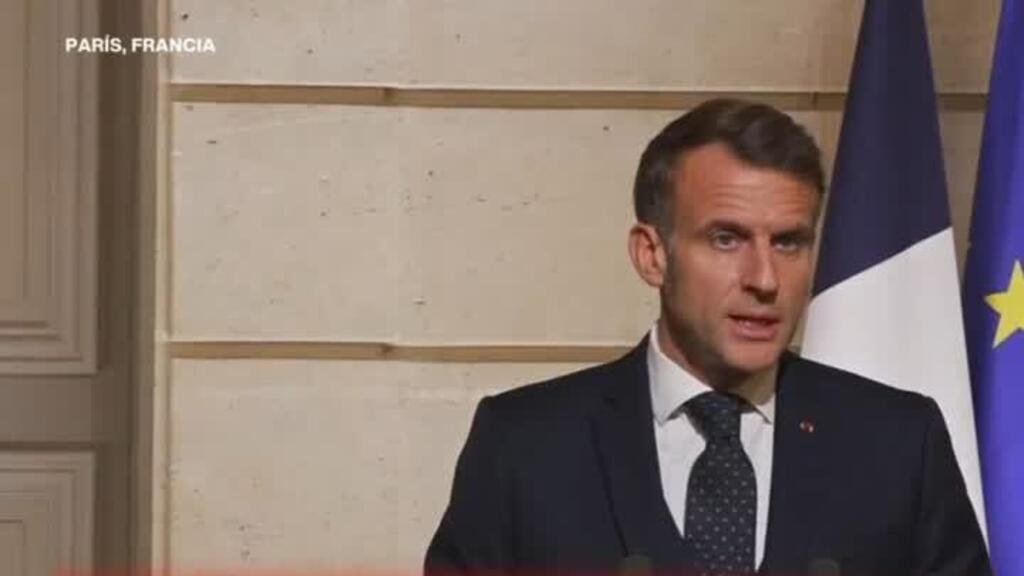 Macron: 'Un plan de paz solo puede finalizarse con Ucrania y europeos alrededor de la mesa'