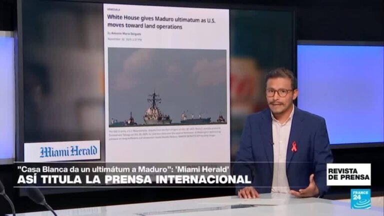 "La Casa Blanca da un ultimátum a Nicolás Maduro": 'Miami Herald'