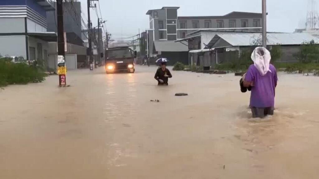 Devastación e inundaciones en Indonesia, Sri Lanka y Tailandia por un ciclón