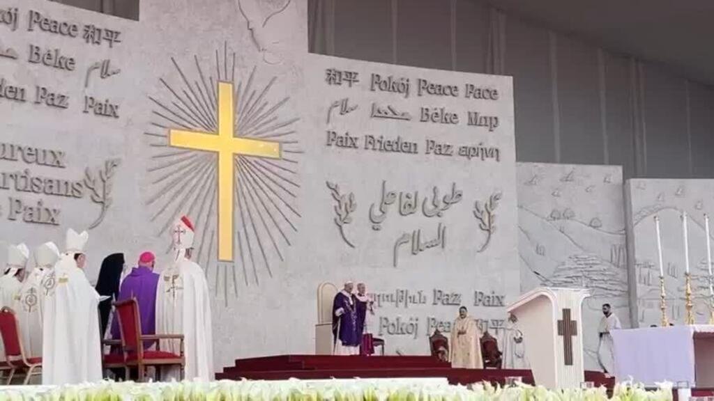 León XIV en Líbano: el papa invita a la unidad y el díalogo