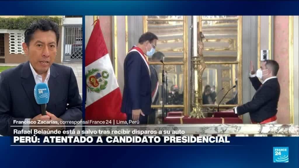 Rafael Belaúnde Llosa, precandidato a la presidencia de Perú, sobrevive a atentado