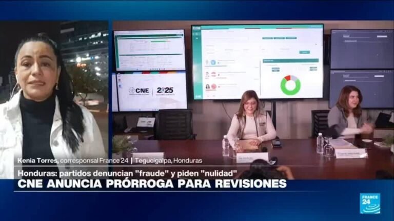 Informe desde Tegucigalpa: se extiende el plazo en Honduras para pedir recuento de votos