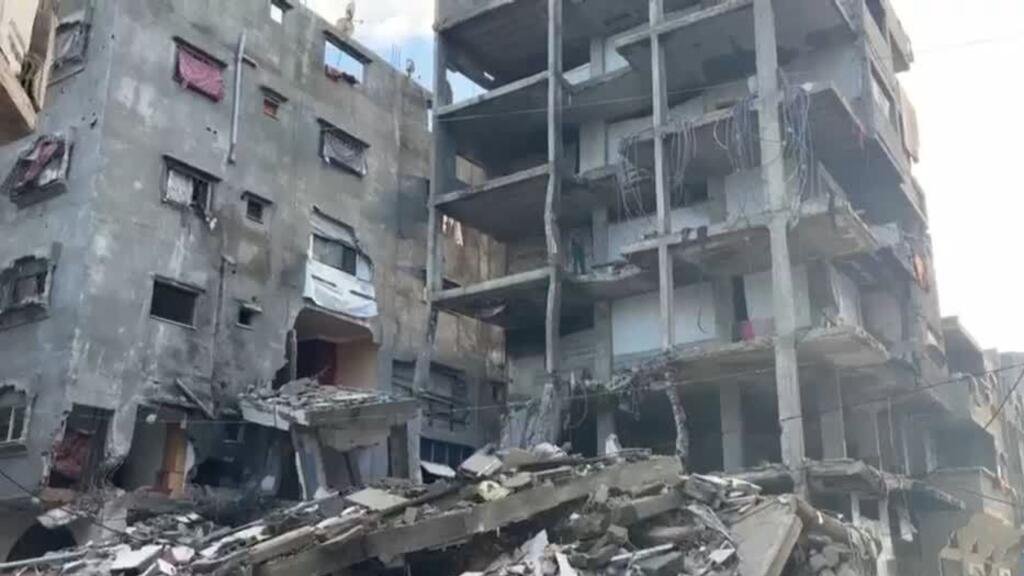 Lluvias y frío agravan la crisis humanitaria en Gaza