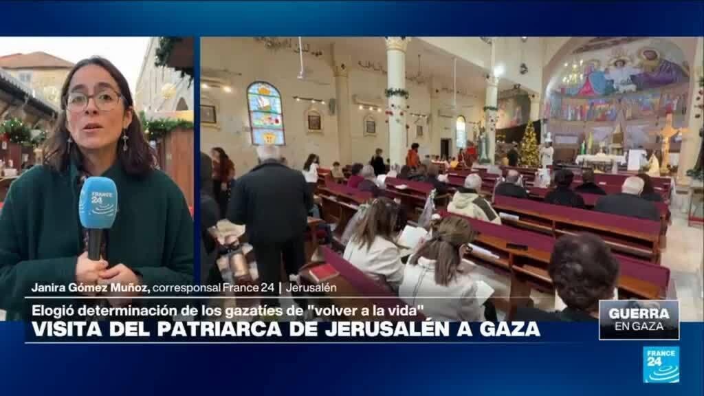 El Patriarca Latino de Jerusalén elogia a los gazatíes por "reanudar sus vidas" pese a la catástrofe