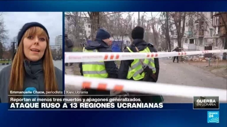 Rusia ataca la infraestructura eléctrica ucraniana en plena ola de frío