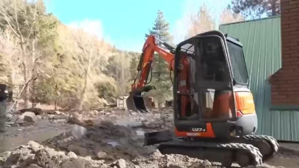 Lluvias torrenciales y devastación durante las fiestas de fin de año en California