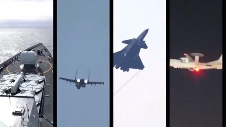 Ejercicios militares chinos cerca de las costas de Taiwán