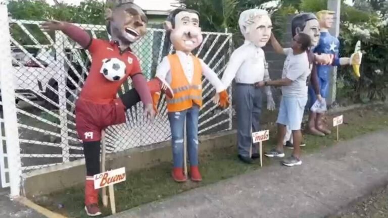 Adiós a lo malo, bienvenido lo bueno: la quema del muñeco en Panamá