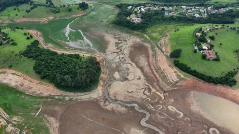 La megalópolis de São Paulo, golpeada por una nueva crisis de agua