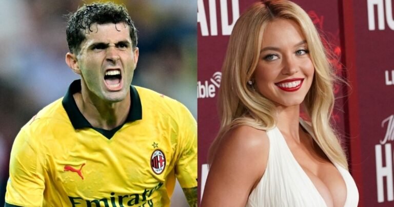 Christian Pulisic y Sydney Sweeney, ¿de novios?: furor en Italia por un rumor de romance entre la estrella del Milan y la actriz de moda
