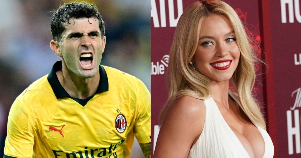 Christian Pulisic y Sydney Sweeney, ¿de novios?: furor en Italia por un rumor de romance entre la estrella del Milan y la actriz de moda