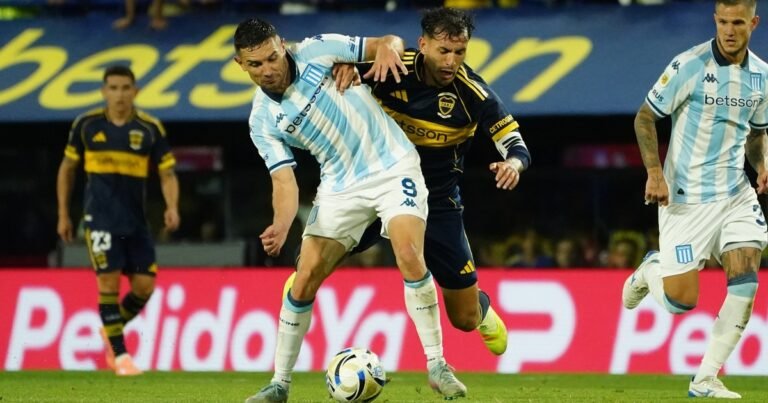 Maravilla Martínez volvió en el momento que Racing más lo necesitaba: rompió la sequía ante Boca y metió a la Academia en la final del Clausura